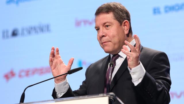 Emiliano García-Page, presidente de Castilla-La Mancha, en una imagen de archivo.