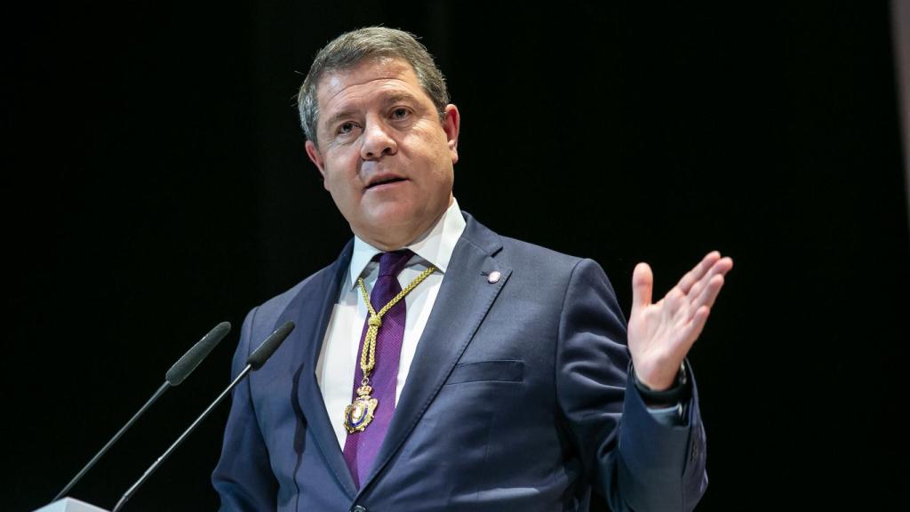 Emiliano García-Page, presidente de Castilla-La Mancha. Foto: JCCM.