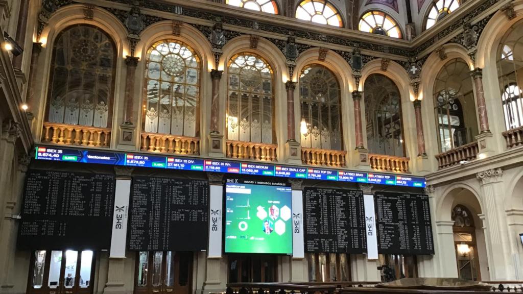 Imagen de la bolsa de Madrid