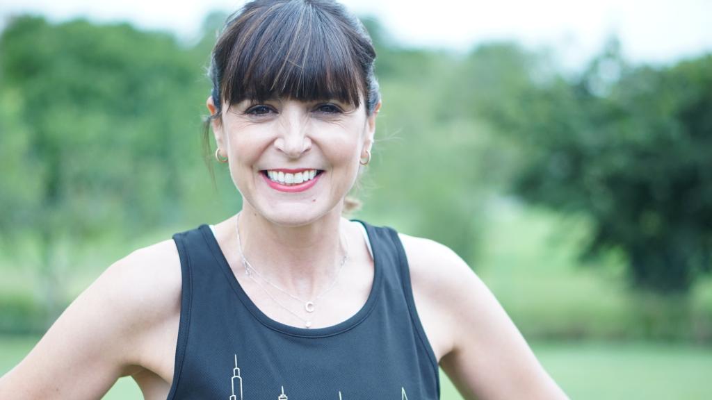 Cristina Mitre comenzó en el running por casualidad.