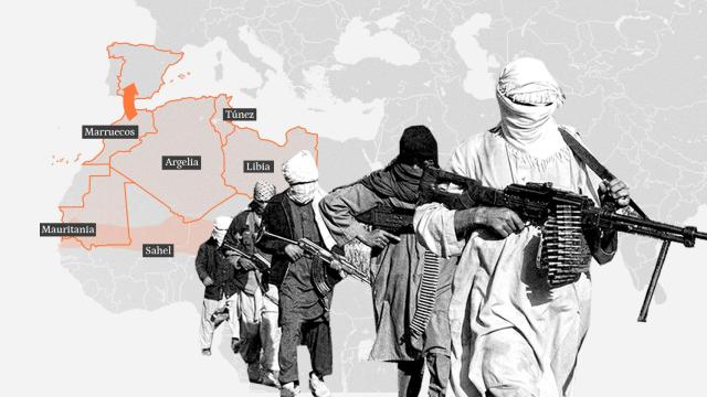 Muchos de los terroristas que regresan a España de luchar con Daesh y Al Qaeda llegan de zonas como el Sahel.