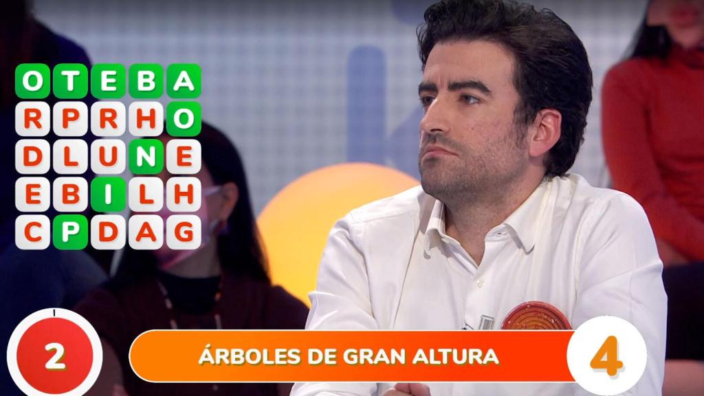 Rafa Castaño gana la silla azul de ‘Pasapalabra’ y vuelve a ser el rival de Orestes Barbero