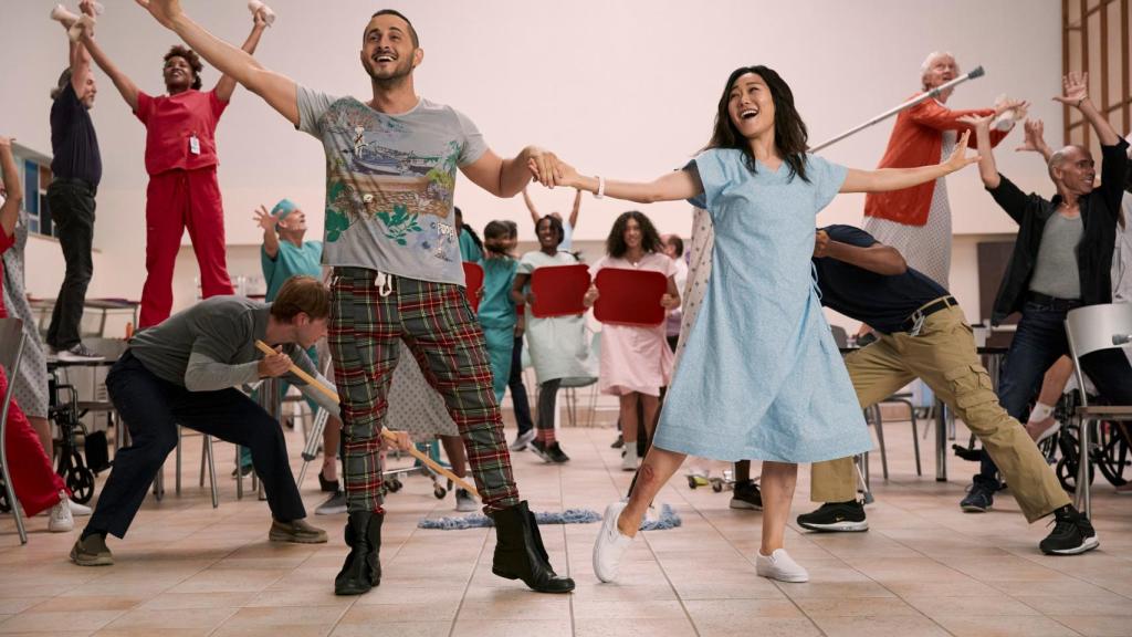 Frenchie y Kimiko en la tercera temporada de 'The Boys'.