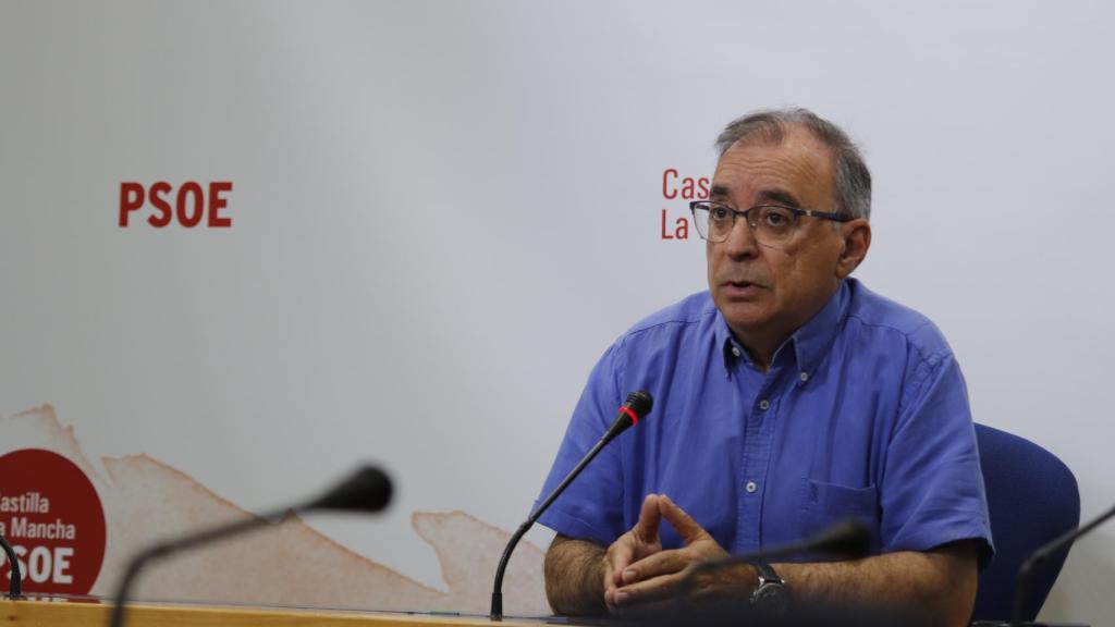 Fernando Mora este miércoles en rueda de prensa.