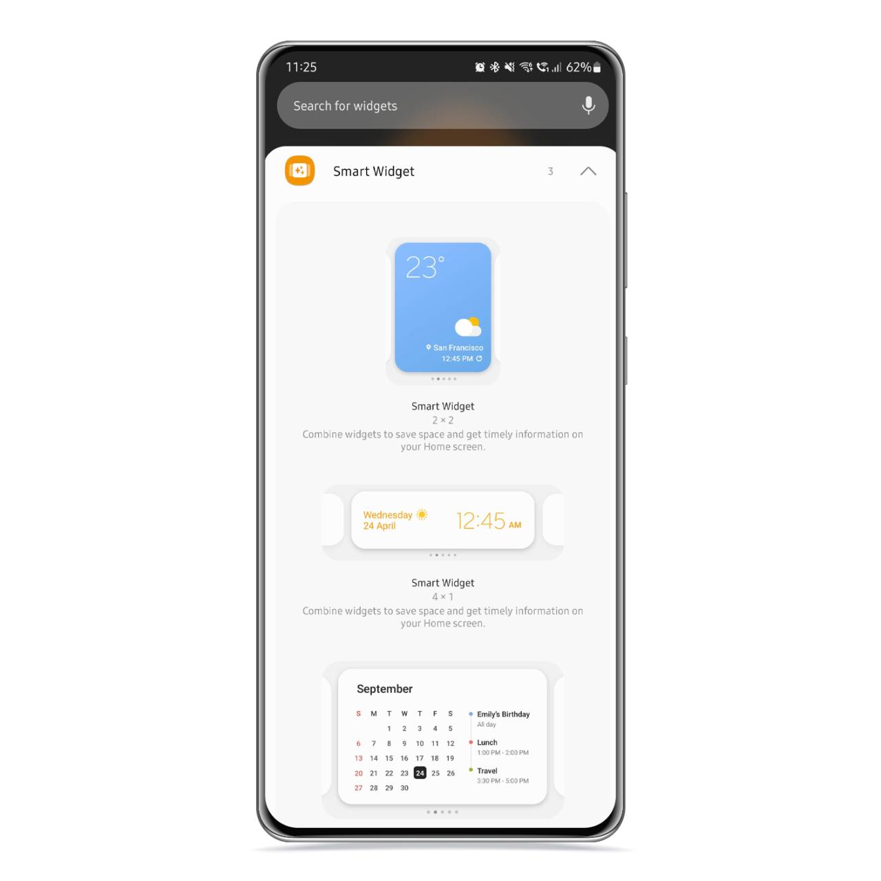 Smart Widgets