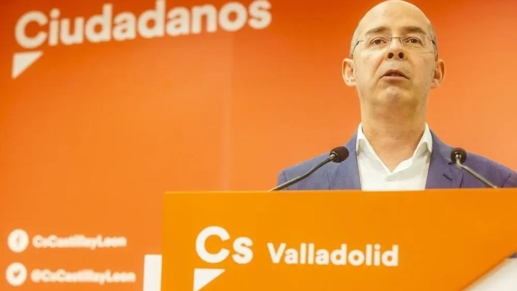 Martín Fernández Antolín, portavoz del Grupo Municipal Ciudadanos en el Ayuntamiento de Valladolid