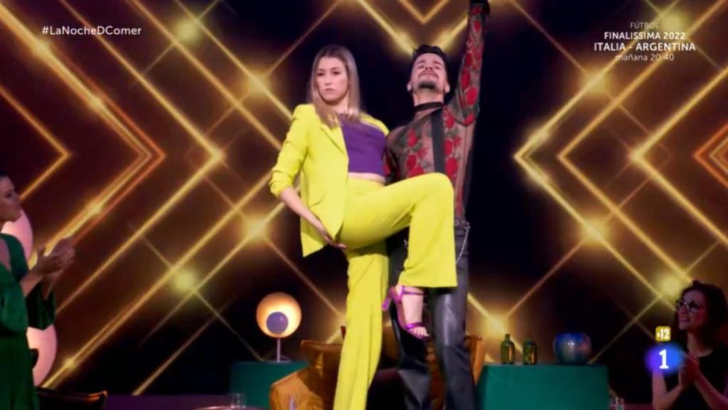 Eva Soriano y  Andrei Ionut, en 'La noche D'.