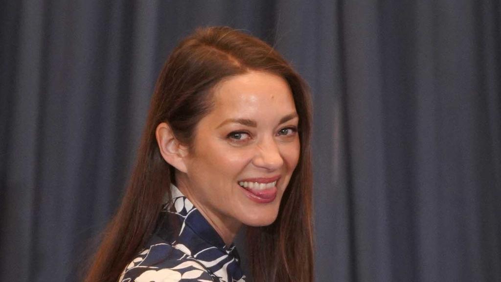 Marion Cotillard, este miércoles en el Teatro Real de Madrid. Foto: Javier del Real