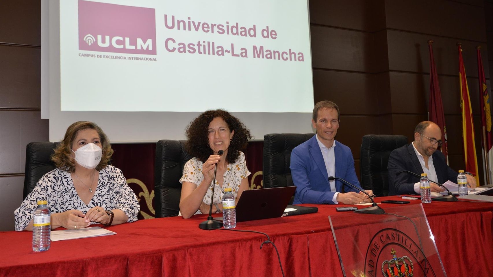 Responsables de la Universidad de Castilla-La Mancha han ofrecido los detalles de la EBAU de 2022 durante una rueda de prensa.