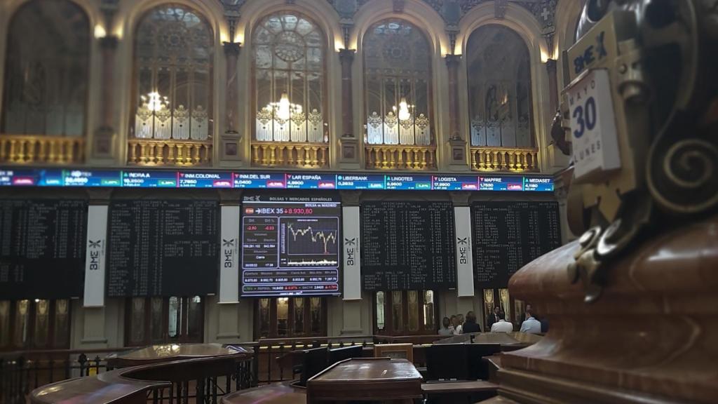 Imagen de la bolsa de Madrid