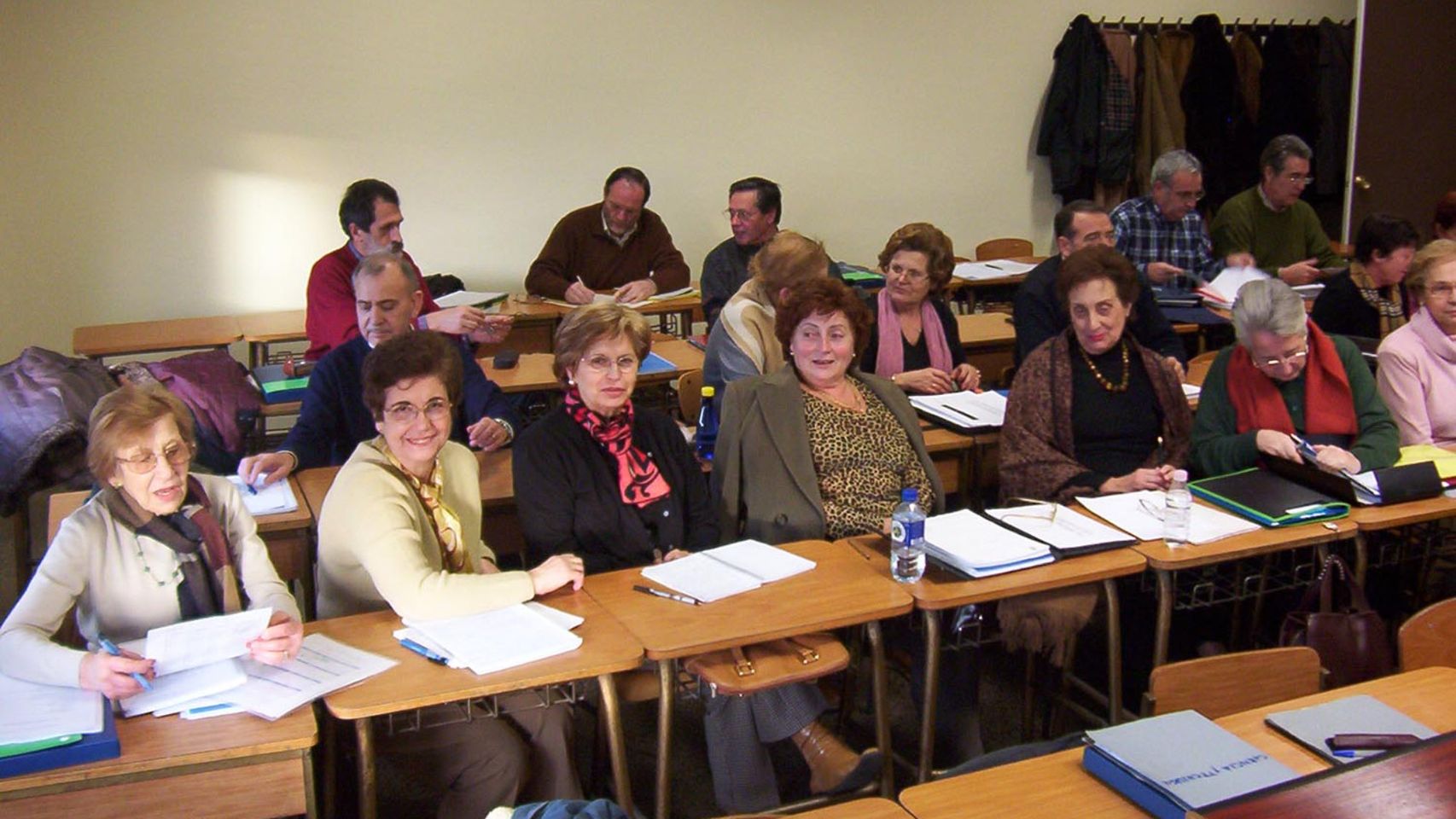 Imagen de una clase de 2004.