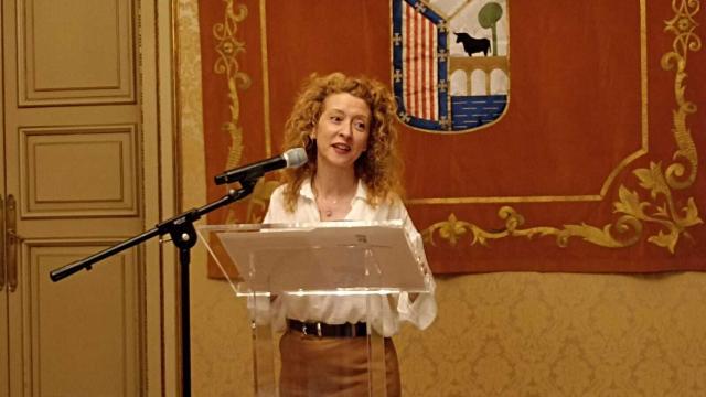 La concejala de Bienestar Social, Ana Suárez, esta mañana