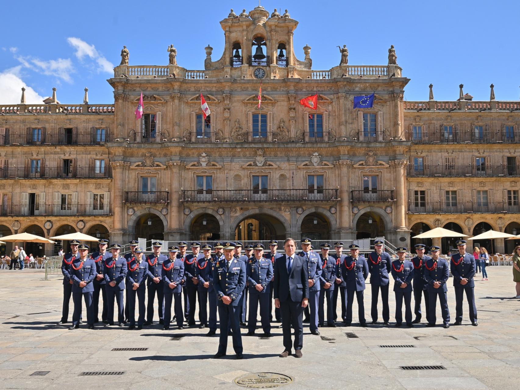 Recepción de la 73 promoción de la Academia General del Aire de Matacán