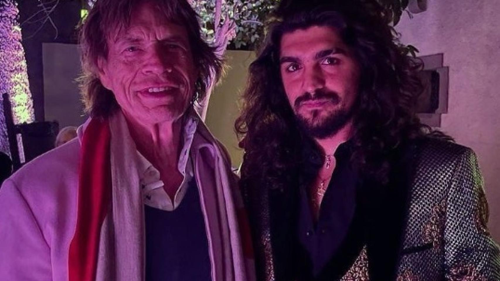 Ramón García en el concierto de los Rolling y un toledano con Mick Jagger