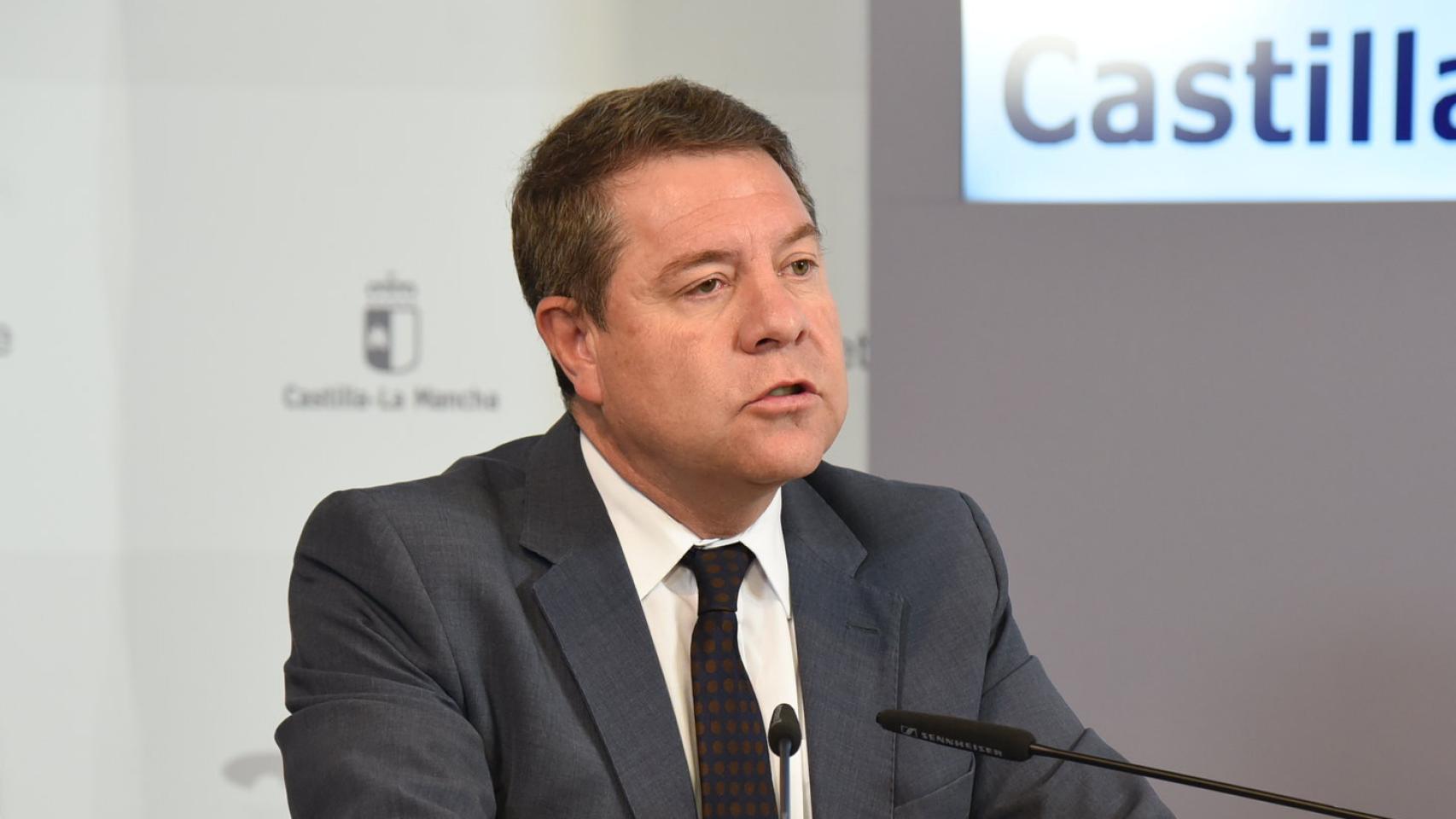Emiliano García-Page, presidente de Castilla-La Mancha. Foto: JCCM.