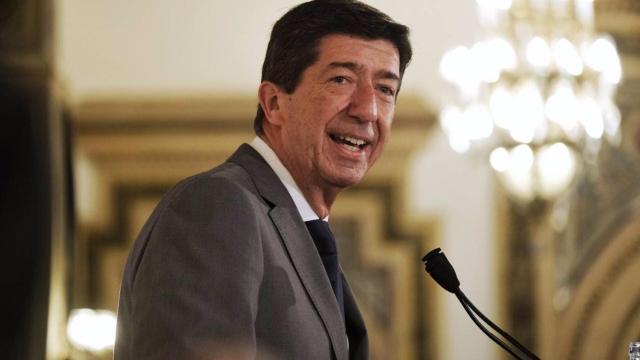 El candidato de Cs, Juan Marín.
