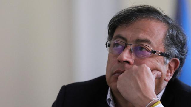 El presidente de Colombia, Gustavo Petro.