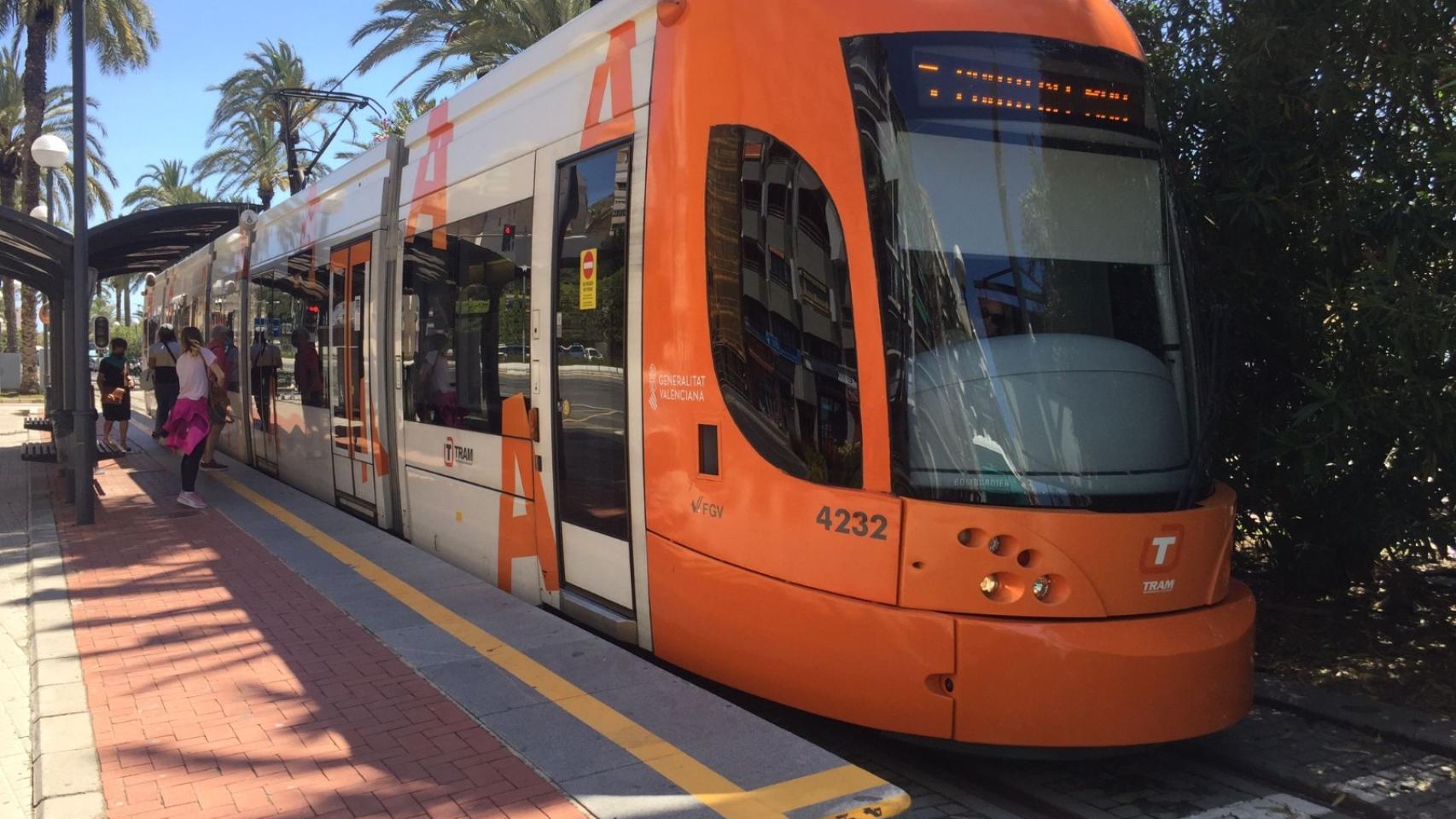 Imagen de archivo del TRAM de Alicante.