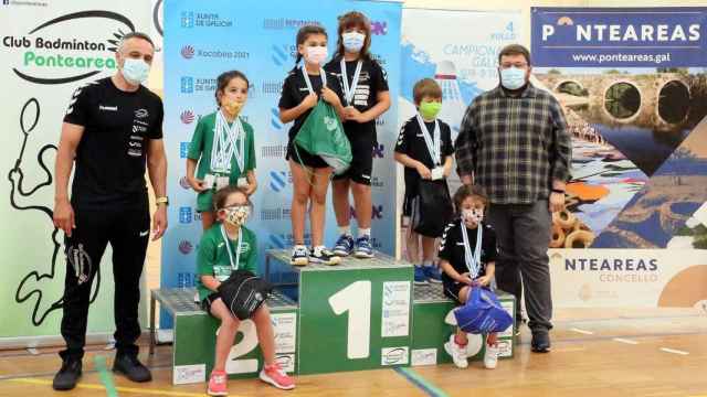 Imagen de la pasada edición del Campeonato Gallego de Bádminton.
