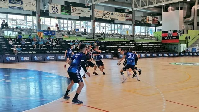 Jugadores Balonmano Benidorm.