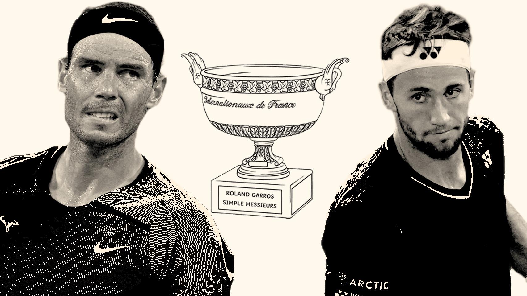 Rafa Nadal y Casper Ruud