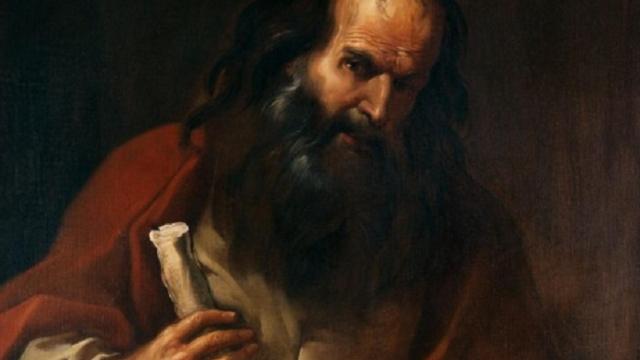 Pintura idealizada de Euclides. Fondazione Cariplo