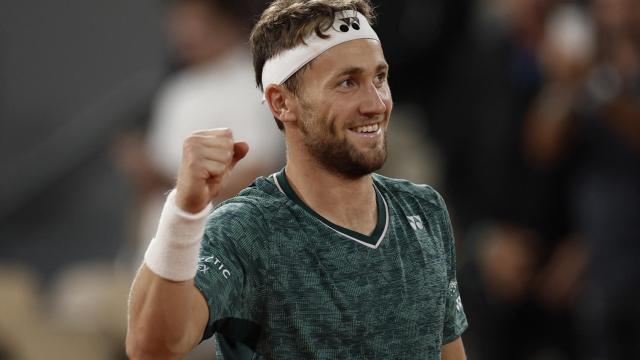 Casper Ruud, en Roland Garros 2022