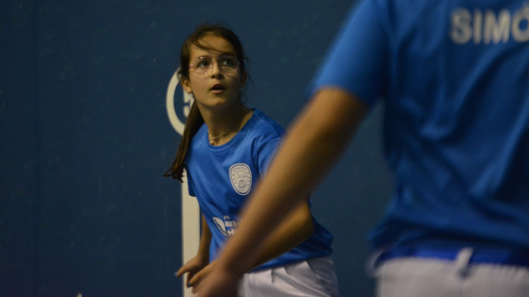 Miriam Fernández durante el juego