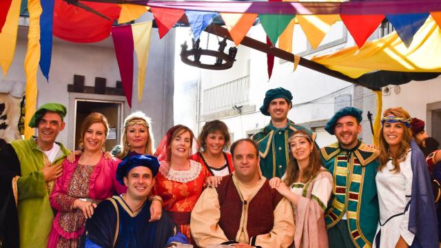 La Feria Medieval llena Pinhel de visitantes con Guijuelo de protagonista