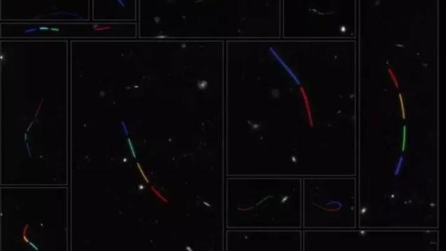 Trazas de asteroide en fotos del Hubble