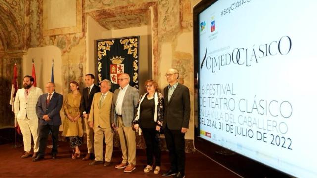 Presentación del programa del 16 Festival del Teatro Clásico de Olmedo, este lunes.