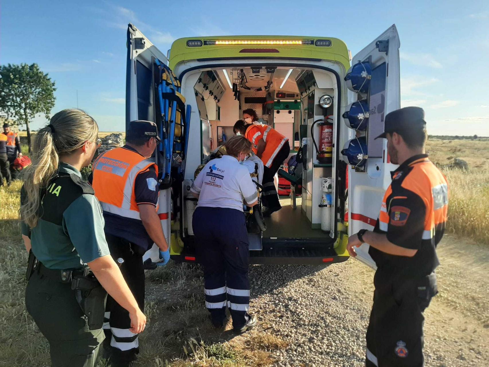 Localizado el hombre desaparecido en Campaspero