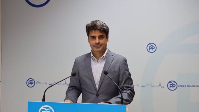 Juanjo Alcalde, portavoz del Grupo Municipal Popular.