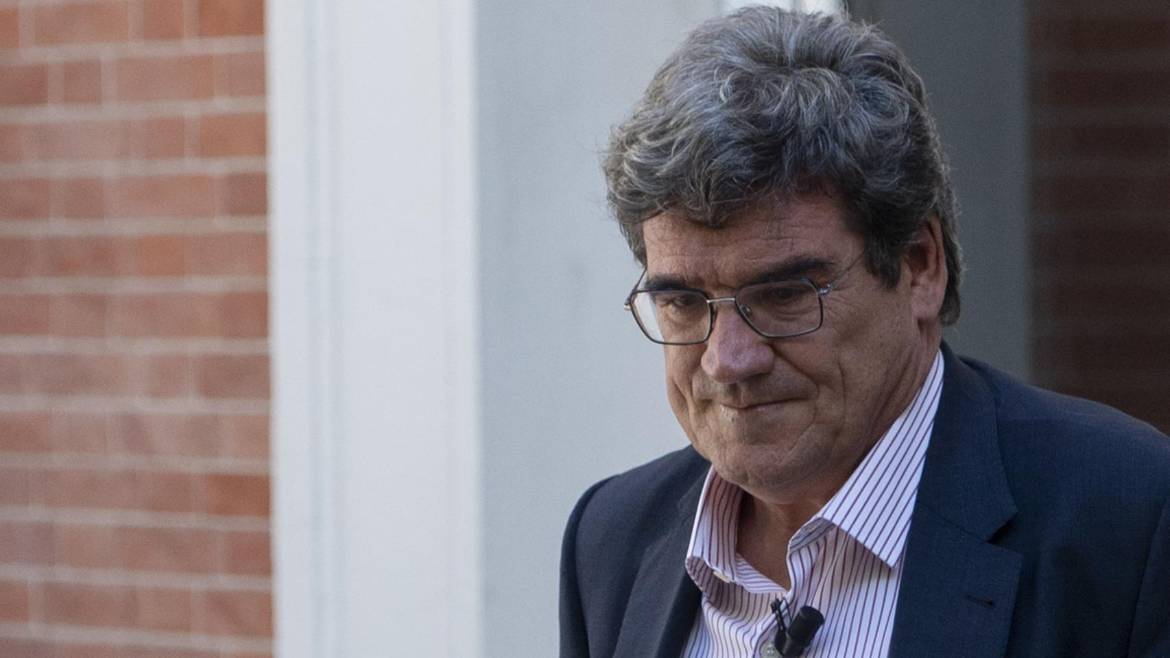 José Luis Escrivá, ministro de Inclusión, Seguridad Social y Migraciones, en la sede del Ministerio.
