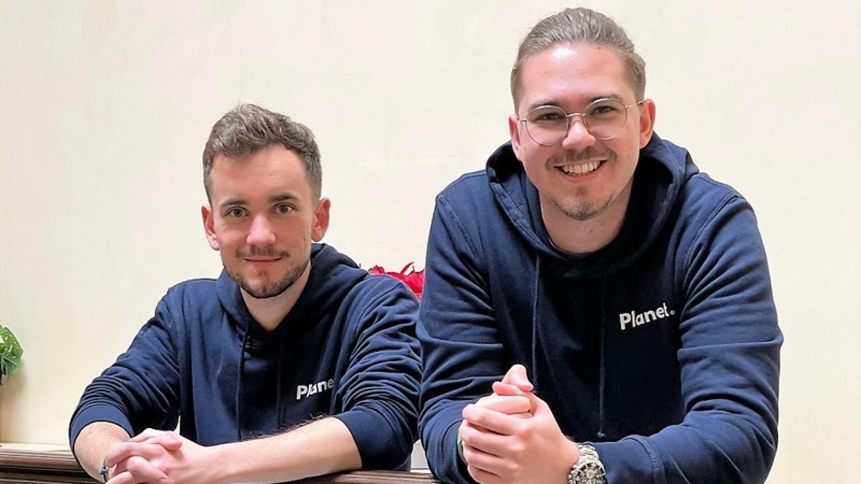 Los fundadores de Planet Dataset.