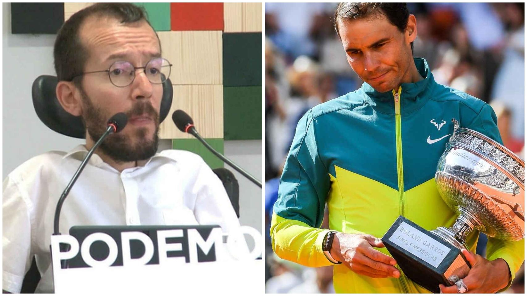 La felicitación de Echenique a Nadal que se le vuelve en contra: Sabes que es español, ¿no?