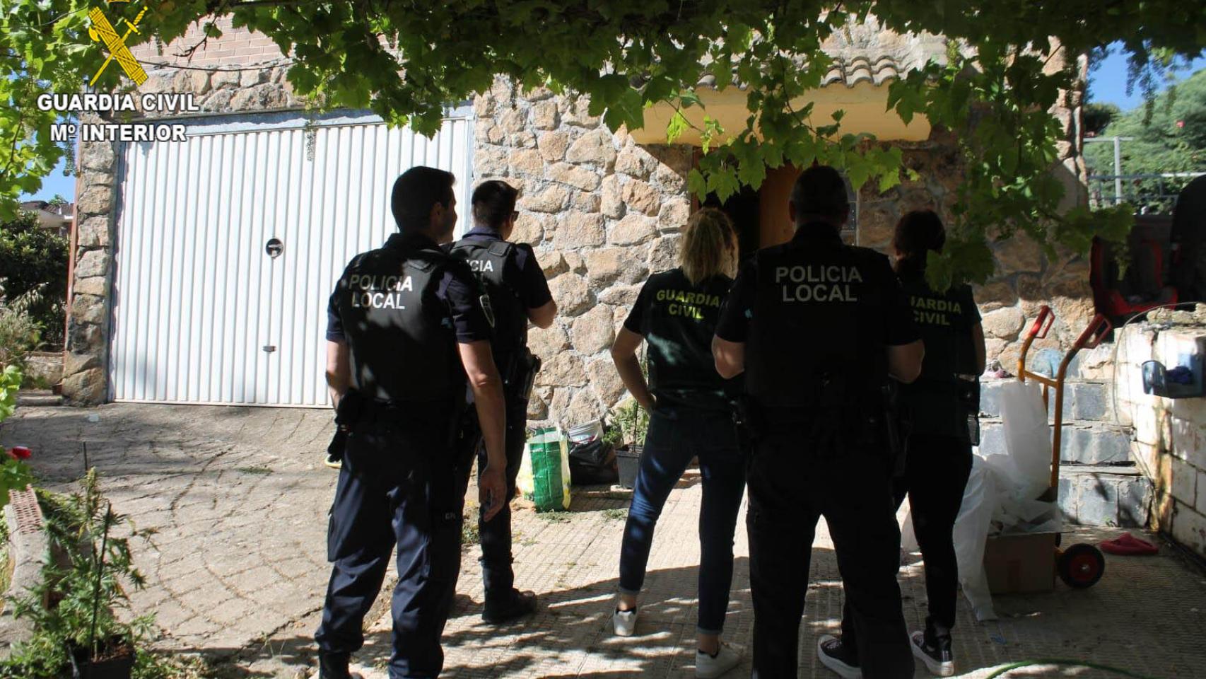 Imágenes facilitadas por la Guardia Civil