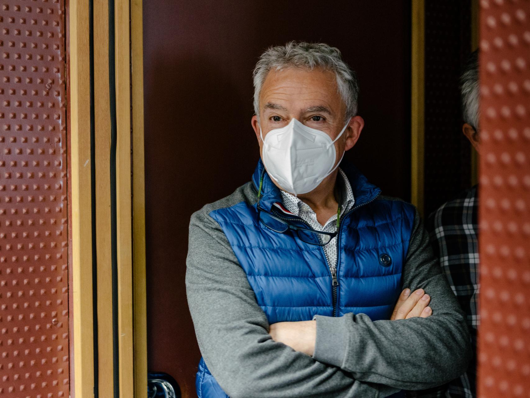 El viceportavoz del Grupo UPL-Soria Ya, Ángel Ceña, en una imagen de archivo.