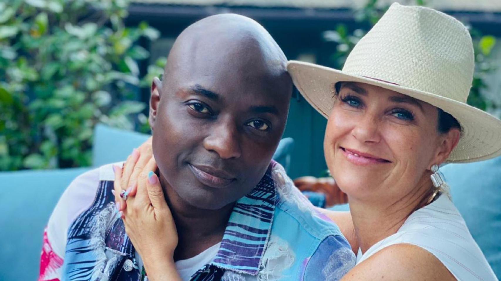 Marta Luisa de Noruega y el chamán Durek en una imagen compartida en Instagram.