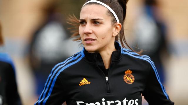 Marta Cardona, con el Real Madrid Femenino