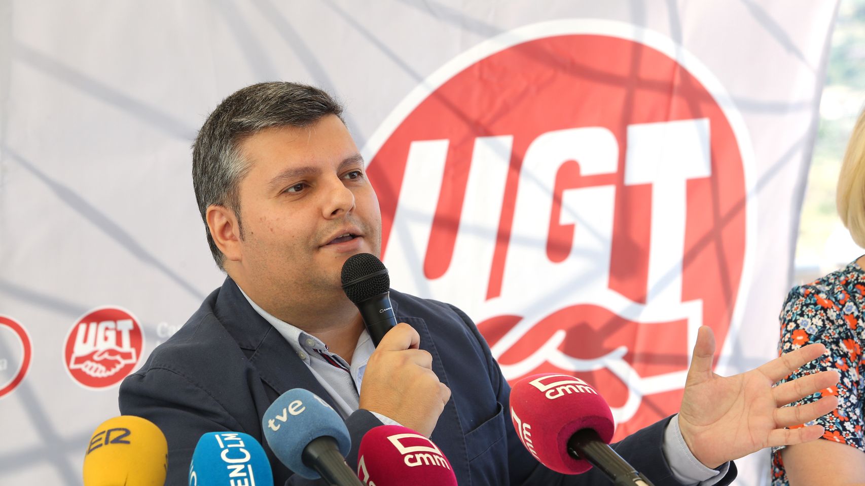 Luis Manuel Monforte, secretario general de UGT en Castilla-La Mancha.