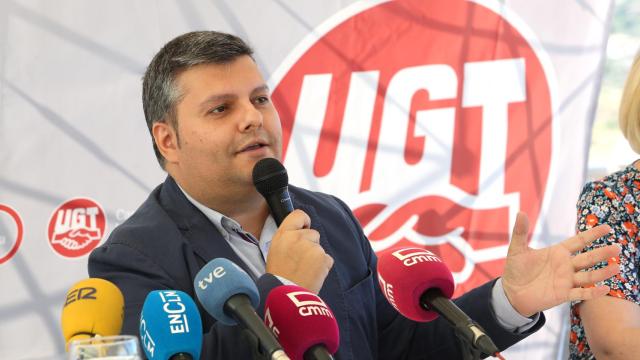 Luis Manuel Monforte, secretario general de UGT en Castilla-La Mancha.