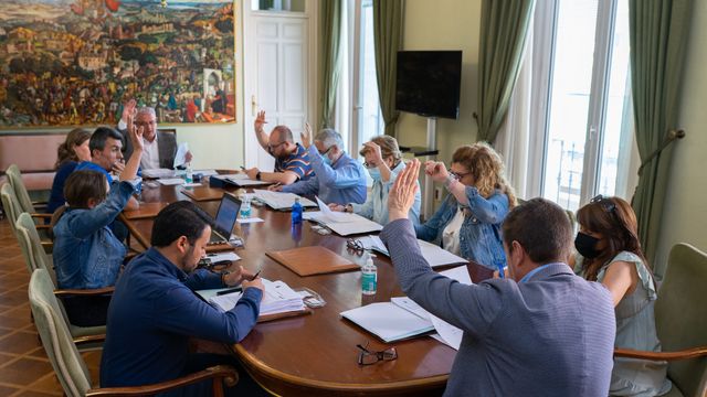Junta de Gobierno de la Diputación de Guadalajara. Foto: Diputación de Guadalajara.