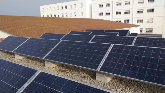 Placas fotovoltaicas en Andalucía.