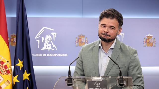 El portavoz de Esquerra Republicana (ERC) en el Congreso, Gabriel Rufián, en imagen de archivo.