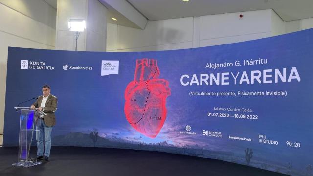 Presentación de la experiencia de realidad virtual ‘Carne y Arena’