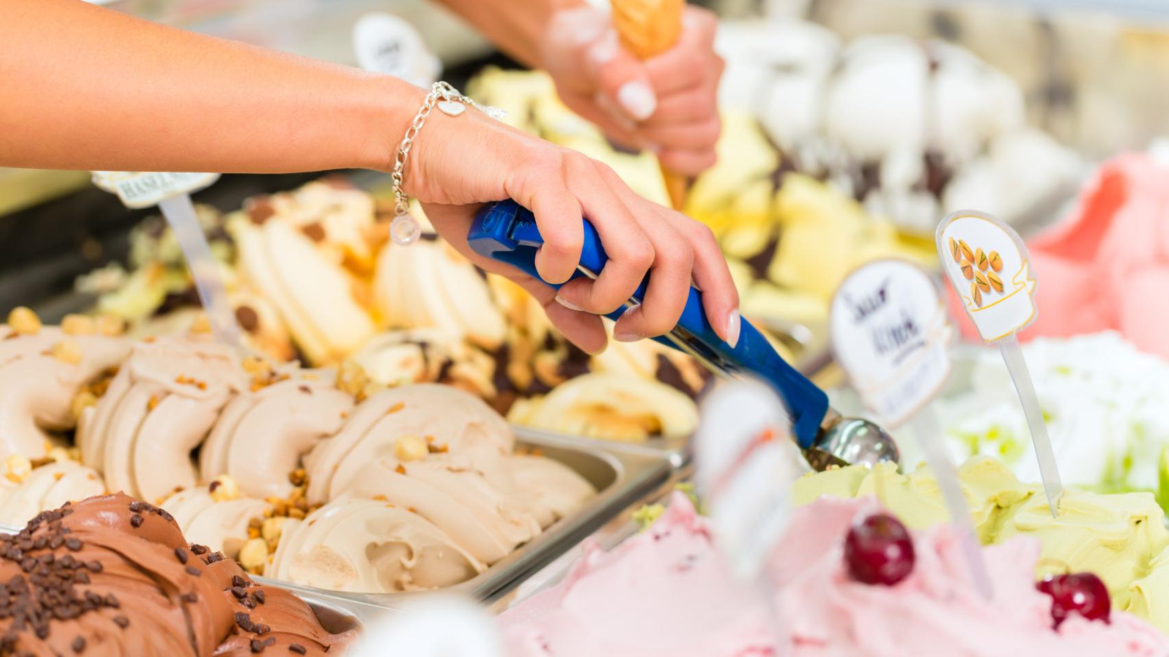 helados, heladería