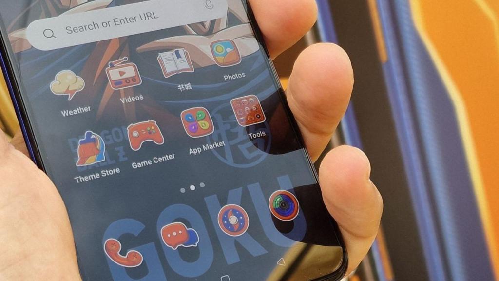 Pantalla del realme GT Neo 3T Dragon Ball Edition