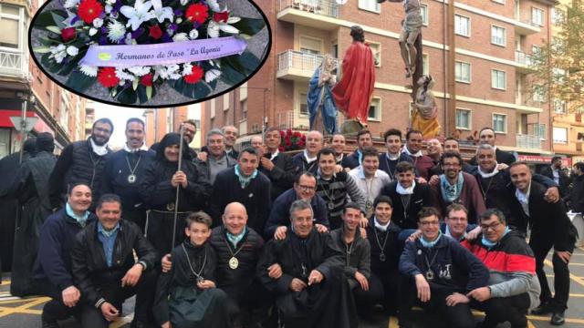 Miembros del Grupo Escultórico La Agonía de la Cofradía de Jesús Nazareno
