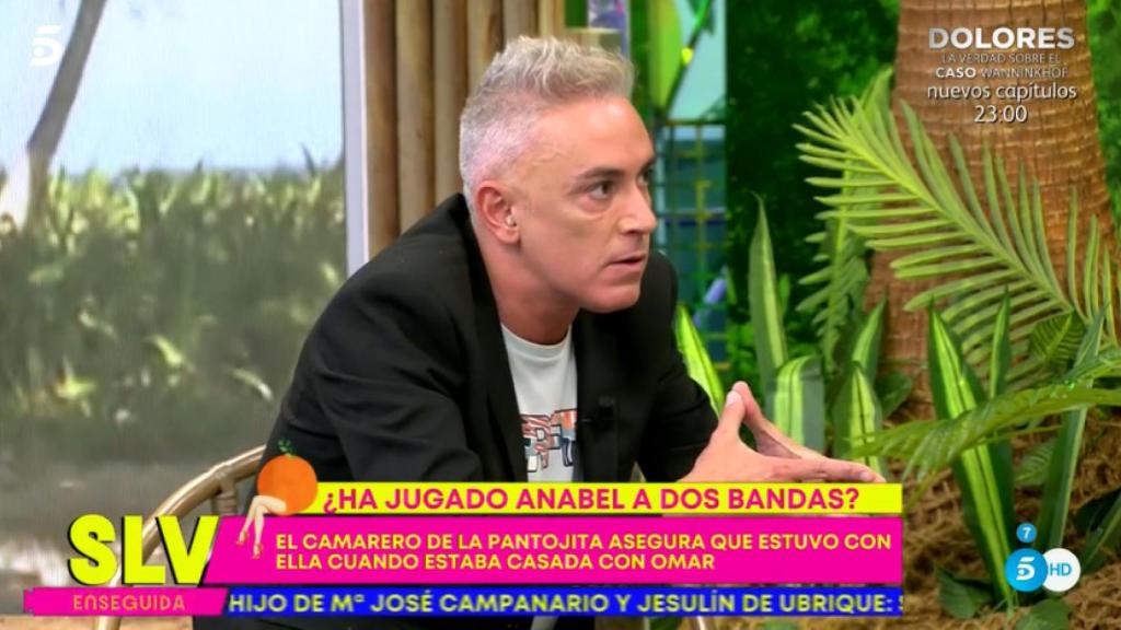 Kiko Hernández, en 'Sálvame'.